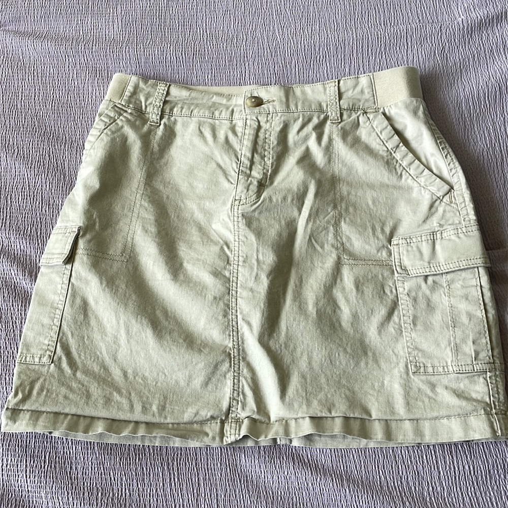 Cargo Khaki Skort